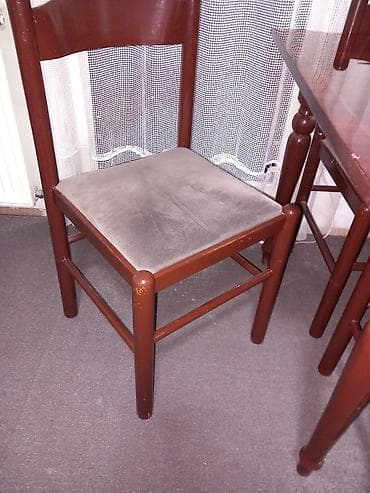 Kids' furniture: Trpezarijski set – drveni sto na razvlačenje + 6 stolica Na prodaju at lalafo.rs — 6 Kids' furniture: Trpezarijski set – drveni sto na razvlačenje + 6 stolica Na prodaju — 6