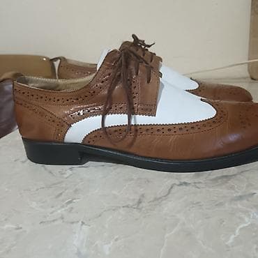 Shoes: Muške klasične cipele – brown/bele „spectator” brogue - Model at lalafo.rs — 2 Shoes: Muške klasične cipele – brown/bele „spectator” brogue - Model — 2