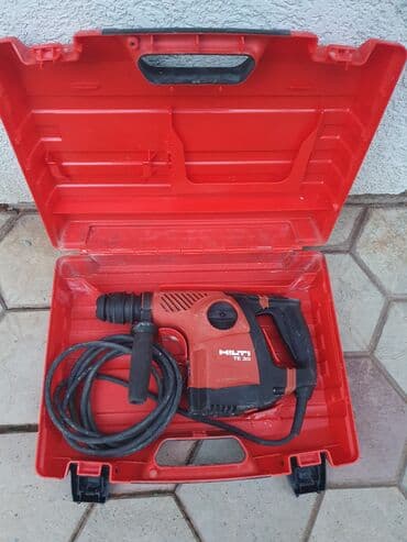 Construction Staplers: Hilti TE 30 – profesionalni SDS-plus bušač/čekić u originalnom koferu at lalafo.rs — 1 Construction Staplers: Hilti TE 30 – profesionalni SDS-plus bušač/čekić u originalnom koferu — 1