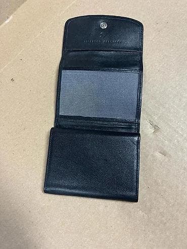 cista koza broj: Kožni novčanik – crni, kompaktan dizajn - Materijal: prava koža at lalafo.rs — 7 cista koza broj: Kožni novčanik – crni, kompaktan dizajn - Materijal: prava koža — 7