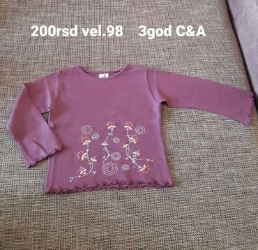 Okrugli izrez, Dug rukav, 98 na lalafo.rs Okrugli izrez, Dug rukav, 98