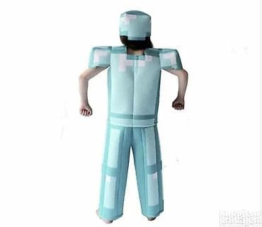 Dečiji kostim inspirisan video-igrom (stil pikselizovanog oklopa u na lalafo.rs — 2 Dečiji kostim inspirisan video-igrom (stil pikselizovanog oklopa u — 2