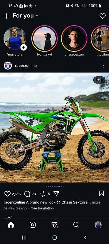 Kawasaki KX450 motocross motor – fabrika trkačkog izgleda. - na lalafo.rs Kawasaki KX450 motocross motor – fabrika trkačkog izgleda. -