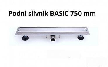 Podni slivnik Basic je dugačak 650 i 750 milimetara. Ova linija na lalafo.rs — 2 Podni slivnik Basic je dugačak 650 i 750 milimetara. Ova linija — 2