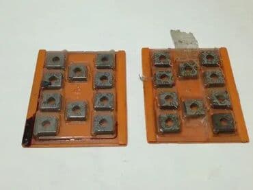 Strugarski noževi: Strugarske plocice 12,8x12,8mm (4137) Carboloy General Electric USA na lalafo.rs — 2 Strugarski noževi: Strugarske plocice 12,8x12,8mm (4137) Carboloy General Electric USA — 2