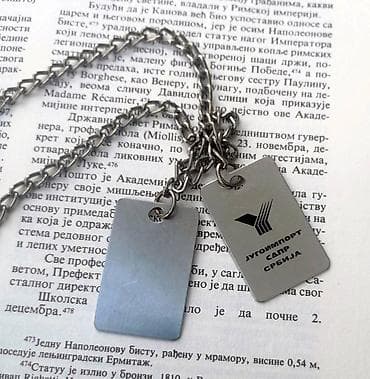 Jugoimport SDPR Brendirane identifikacione pločice i lanac Brendirane na lalafo.rs Jugoimport SDPR Brendirane identifikacione pločice i lanac Brendirane