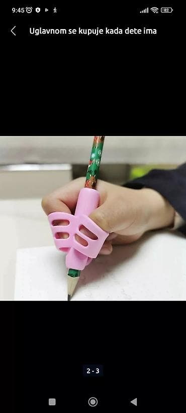 Uglavnom se kupuje kada dete ima problem sa držanjem olovke. Neka na lalafo.rs — 4 Uglavnom se kupuje kada dete ima problem sa držanjem olovke. Neka — 4