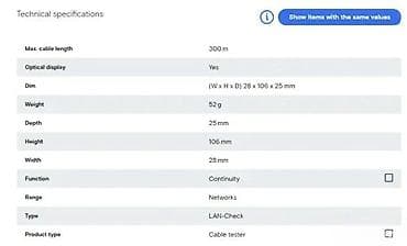 Tools & Equipment: Laserliner LAN-Check – tester za Ethernet/LAN kablove - Profesionalni at lalafo.rs — 5 Tools & Equipment: Laserliner LAN-Check – tester za Ethernet/LAN kablove - Profesionalni — 5