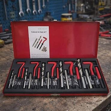 Electric Power Tools: 🔧 Set za popravku navoja (Thread Repair Set) – 15 delova Profesionalni at lalafo.rs — 1 Electric Power Tools: 🔧 Set za popravku navoja (Thread Repair Set) – 15 delova Profesionalni — 1