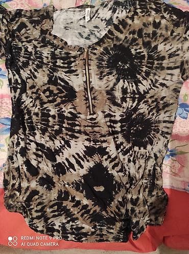 Ženska majica/bluza sa kratkim rukavima i printom u tie-dye stilu na lalafo.rs Ženska majica/bluza sa kratkim rukavima i printom u tie-dye stilu