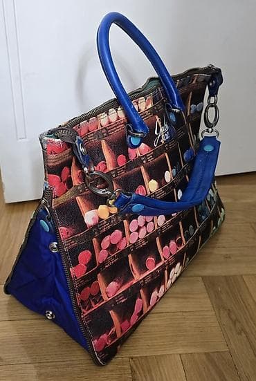 GABS kožna torba. prelepa, šarena, ima zip celom dužinom i širinom na lalafo.rs — 10 GABS kožna torba. prelepa, šarena, ima zip celom dužinom i širinom — 10