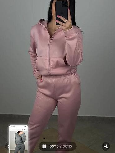 pantalone gina benotti: Ženski komplet trenerke – džemper + donji deo - Model: dugačak dukser na lalafo.rs — 5 pantalone gina benotti: Ženski komplet trenerke – džemper + donji deo - Model: dugačak dukser — 5