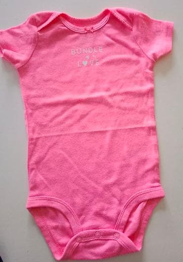 CARTER'S neon roze bodi
Veličina 12 mes
realno kao 74 cm at lalafo.rs CARTER'S neon roze bodi
Veličina 12 mes
realno kao 74 cm