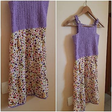 Dečija haljina, veličina 10. - Ukupna dužina: 90 cm - Poluobim grudi na lalafo.rs — 2 Dečija haljina, veličina 10. - Ukupna dužina: 90 cm - Poluobim grudi — 2