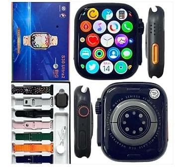 Smart sat Pametan sat S30 Ultra 2 sa 7 narukvica Cena 2500 RSD Opis na lalafo.rs — 1 Smart sat Pametan sat S30 Ultra 2 sa 7 narukvica Cena 2500 RSD Opis — 1