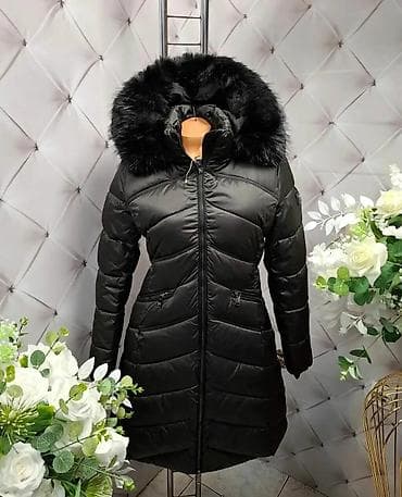 Ženska duga zimska jakna sa kapuljačom - Boja: crna - Kroj: duži na lalafo.rs Ženska duga zimska jakna sa kapuljačom - Boja: crna - Kroj: duži