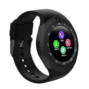 Pametan sat telefon Smart watch crni Novo u kutiji.Sat ima slot za na lalafo.rs Pametan sat telefon Smart watch crni Novo u kutiji.Sat ima slot za