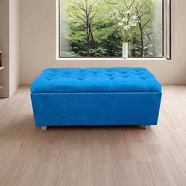 Tapacirani tabure/klupa sa dugmićima (chesterfield stil) – idealan kao na lalafo.rs — 1 Tapacirani tabure/klupa sa dugmićima (chesterfield stil) – idealan kao — 1