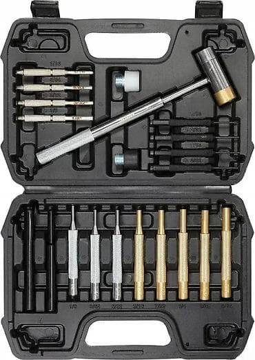 Set preciznih proboja CRV sa čekićem - 21 kom PROFI YATO Cena: 3.700 na lalafo.rs — 3 Set preciznih proboja CRV sa čekićem - 21 kom PROFI YATO Cena: 3.700 — 3