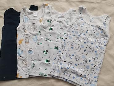 Dečije muške i ženske atlet majice. Vel 2-14. 100% pamuk. Cena 200 na lalafo.rs — 3 Dečije muške i ženske atlet majice. Vel 2-14. 100% pamuk. Cena 200 — 3