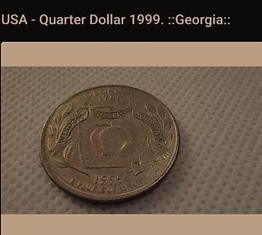 harry potter vt401 k: USA Quarter Dollar – 1999, serija “50 State Quarters”, država Georgia at lalafo.rs — 2 harry potter vt401 k: USA Quarter Dollar – 1999, serija “50 State Quarters”, država Georgia — 2