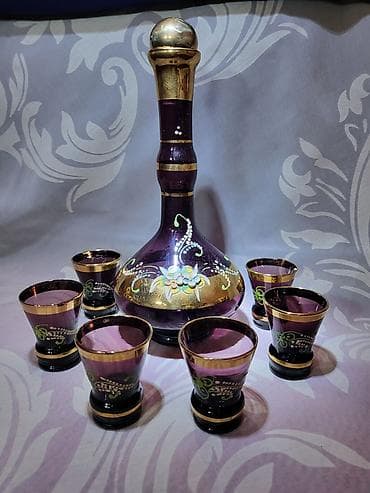 Antiques: Murano servis za zestoko pice duvano staklo 1950g+. Servis za zestoko at lalafo.rs — 5 Antiques: Murano servis za zestoko pice duvano staklo 1950g+. Servis za zestoko — 5