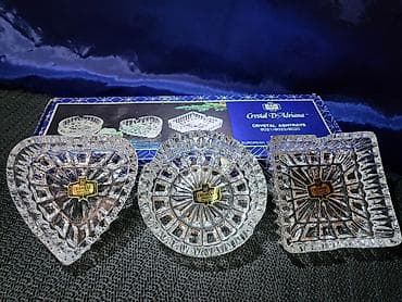 Pepeljare nove kristal,Zajecar 70te. Set od 3 pepeljare Zajecar na lalafo.rs — 4 Pepeljare nove kristal,Zajecar 70te. Set od 3 pepeljare Zajecar — 4