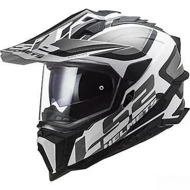LS2 ADV/dual-sport kaciga – grafika crno/siva - Tip na lalafo.rs — 3 LS2 ADV/dual-sport kaciga – grafika crno/siva - Tip — 3