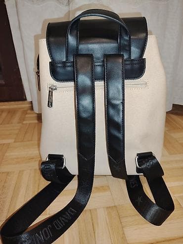 David Jones Paris ženski ranac – bež/crna kombinacija - Model sa na lalafo.rs — 2 David Jones Paris ženski ranac – bež/crna kombinacija - Model sa — 2