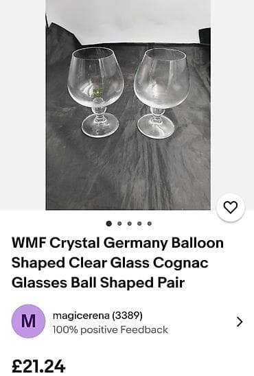 Antiques: Case WMF kristal 1970te.god.Nemacka. Luksuzne,retke,skupe kristalne at lalafo.rs — 2 Antiques: Case WMF kristal 1970te.god.Nemacka. Luksuzne,retke,skupe kristalne — 2