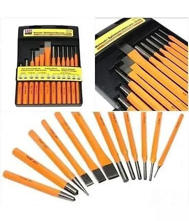 Sekač i izbijač metala – set od 12 komada Dobro došli u Davidov shop – na lalafo.rs — 1 Sekač i izbijač metala – set od 12 komada Dobro došli u Davidov shop – — 1