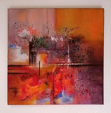 Prelepa umetnička slika na platnu sa blind ramom 40x40cm, rađena na lalafo.rs — 5 Prelepa umetnička slika na platnu sa blind ramom 40x40cm, rađena — 5