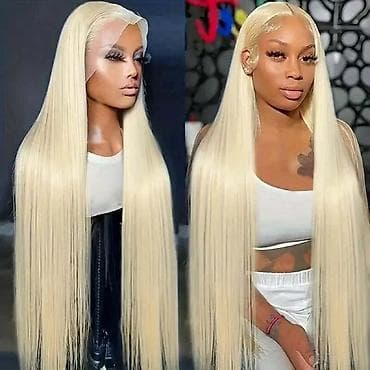 🌟Lace Front perika ✅Cena: 4500 din Perika – duga ravna blond čipka na lalafo.rs — 5 🌟Lace Front perika ✅Cena: 4500 din Perika – duga ravna blond čipka — 5