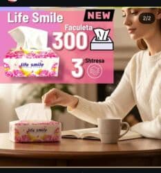 Life Smile papirne maramice u kutiji - 300 maramica u pakovanju - 3 na lalafo.rs Life Smile papirne maramice u kutiji - 300 maramica u pakovanju - 3