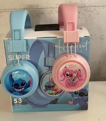 Bluetooth Stitch Slušalice - Bežične Plave i Roze Bluetooth dečije na lalafo.rs — 3 Bluetooth Stitch Slušalice - Bežične Plave i Roze Bluetooth dečije — 3