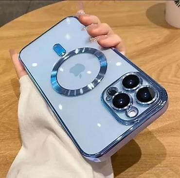 Futrola za iPhone sa MagSafe prstenom – plava, visokog sjaja - na lalafo.rs Futrola za iPhone sa MagSafe prstenom – plava, visokog sjaja -