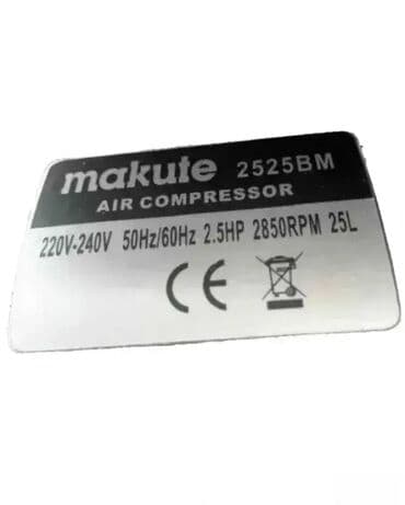 Air Compressors: MAKUTE kompresor (NOVO) - KOMPRESOR MAKUTE 50 litara - Model: 5050B at lalafo.rs — 5 Air Compressors: MAKUTE kompresor (NOVO) - KOMPRESOR MAKUTE 50 litara - Model: 5050B — 5