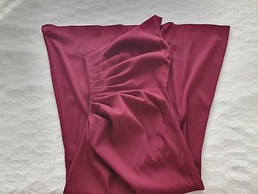 cista koza broj: Elegantna duga haljina bez rukava, bordo/boja vina. Asimetrični kroj na lalafo.rs — 1 cista koza broj: Elegantna duga haljina bez rukava, bordo/boja vina. Asimetrični kroj — 1