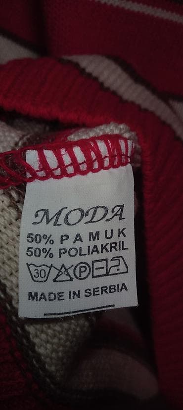 Women's Sweaters, Cardigans: Ženski dzemper, V izrez, M veličina.
Domaći proizvodjač at lalafo.rs — 4 Women's Sweaters, Cardigans: Ženski dzemper, V izrez, M veličina.
Domaći proizvodjač — 4
