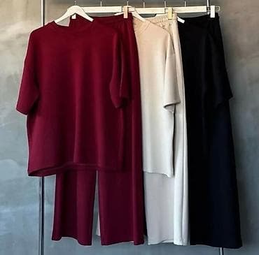 Koplet majica i pantalone. borda,tamno pink,tamno zuta,boja na lalafo.rs Koplet majica i pantalone. borda,tamno pink,tamno zuta,boja