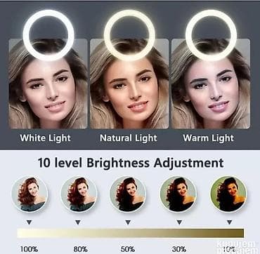 Led ring sa stalkom- svetlo za slikanje i šminknje 30cm cena = na lalafo.rs — 9 Led ring sa stalkom- svetlo za slikanje i šminknje 30cm cena = — 9
