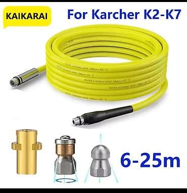 Fleksibilno crevo za pranje pod visokim pritiskom, kompatibilno sa na lalafo.rs — 1 Fleksibilno crevo za pranje pod visokim pritiskom, kompatibilno sa — 1