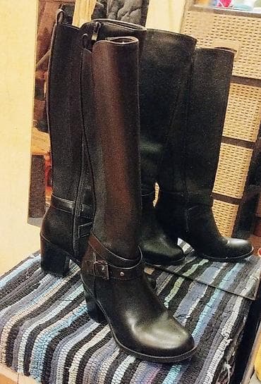 High boots, 36, color - Black at lalafo.rs — 1 High boots, 36, color - Black — 1