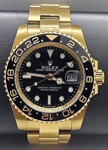 Rolex GMT‑Master II Gold – Oyster Perpetual Date - Prečnik sata 40mm na lalafo.rs — 1 Rolex GMT‑Master II Gold – Oyster Perpetual Date - Prečnik sata 40mm — 1