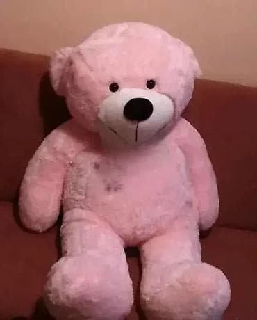 Mekani plišani meda sa mašnom 🧸💖 (120 cm) Savršen poklon za svaku na lalafo.rs — 1 Mekani plišani meda sa mašnom 🧸💖 (120 cm) Savršen poklon za svaku — 1