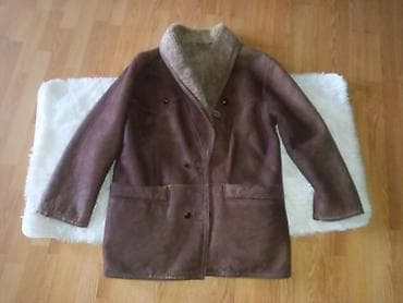 Muški kožni kaput sa krznom (shearling) - Materijal: prirodna koža na lalafo.rs — 2 Muški kožni kaput sa krznom (shearling) - Materijal: prirodna koža — 2