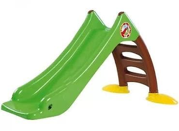 Dečiji tobogan za dvorište - Kompaktni plastični tobogan sa stabilnim at lalafo.rs — 1 Dečiji tobogan za dvorište - Kompaktni plastični tobogan sa stabilnim — 1