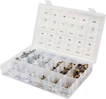 Set blind matica (čelične i aluminijumske) M3–M10 (300 komada) 🔩 at lalafo.rs — 5 Set blind matica (čelične i aluminijumske) M3–M10 (300 komada) 🔩 — 5