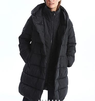 Ženska dugačka zimska jakna – crna vel.38 - Dužina do iznad kolena na lalafo.rs — 4 Ženska dugačka zimska jakna – crna vel.38 - Dužina do iznad kolena — 4