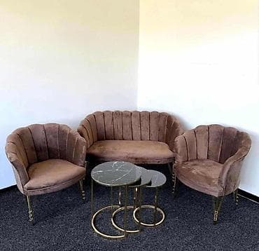 04. Shell set ( 2 fotelje + dvosed ) -Cena za set : 400e na lalafo.rs — 8 04. Shell set ( 2 fotelje + dvosed ) -Cena za set : 400e — 8